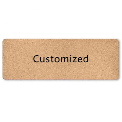 New Fashion Double Sides Non Slip High Elastic Cork Yoga Mat Fitness Gym Cushion Customized