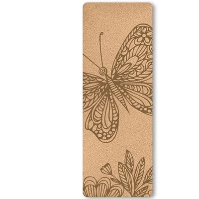 New Fashion Double Sides Non Slip High Elastic Cork Yoga Mat Fitness Gym Cushion Customized