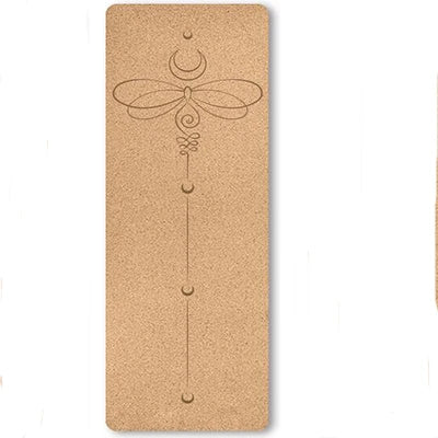 New Fashion Double Sides Non Slip High Elastic Cork Yoga Mat Fitness Gym Cushion Customized