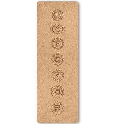 New Fashion Double Sides Non Slip High Elastic Cork Yoga Mat Fitness Gym Cushion Customized